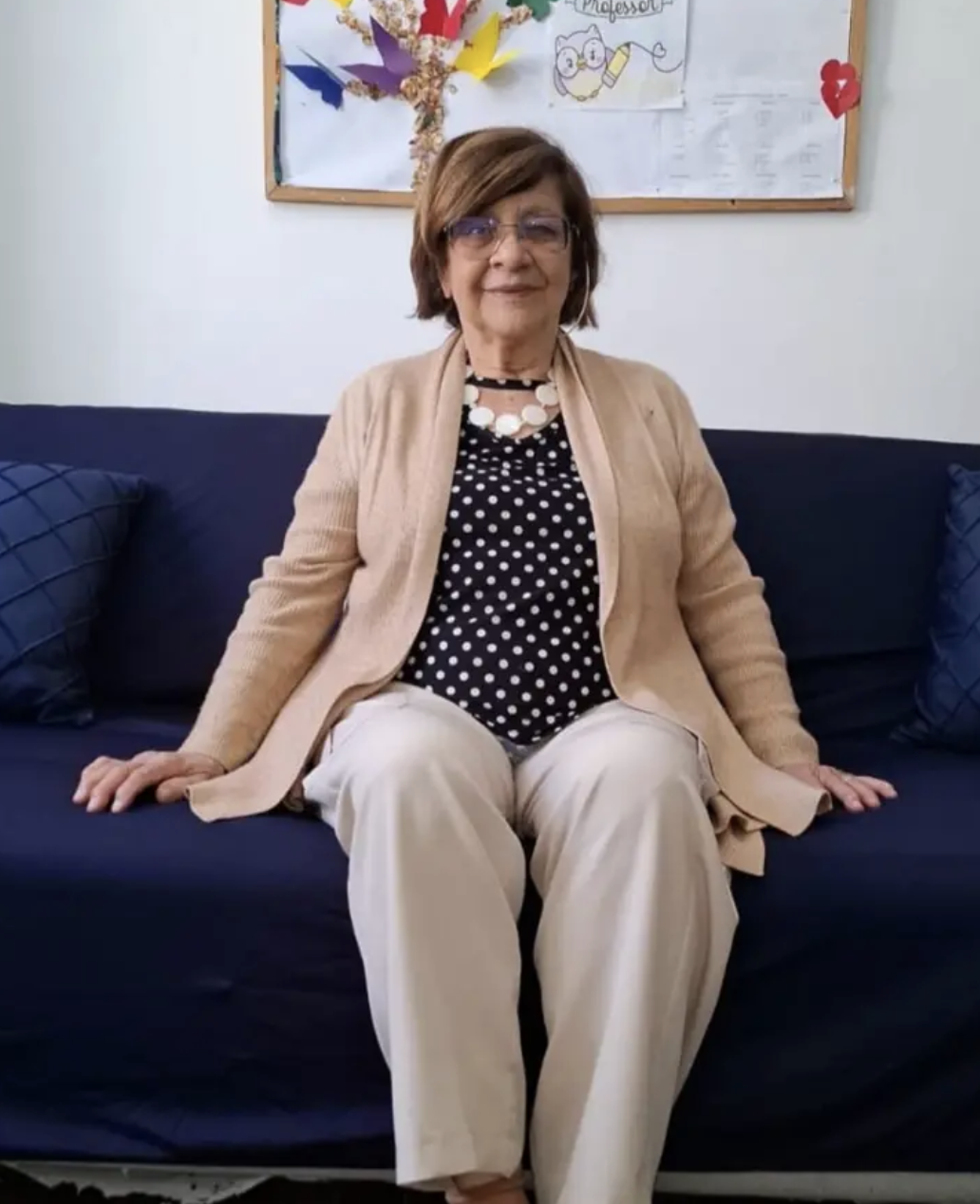Foto da entrevistada encontrada entre os comentários de um vídeo