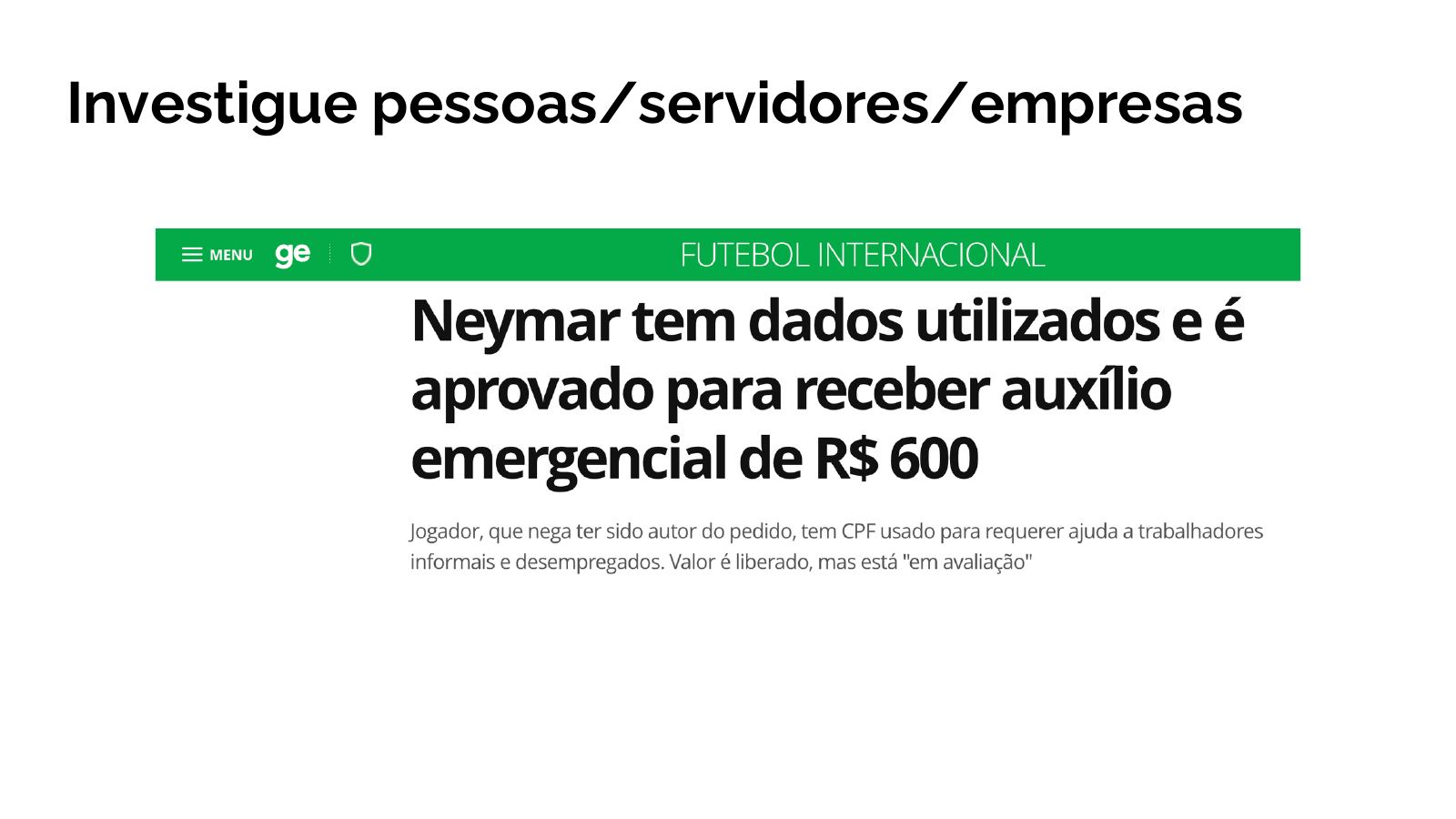 Resultado Neymar
