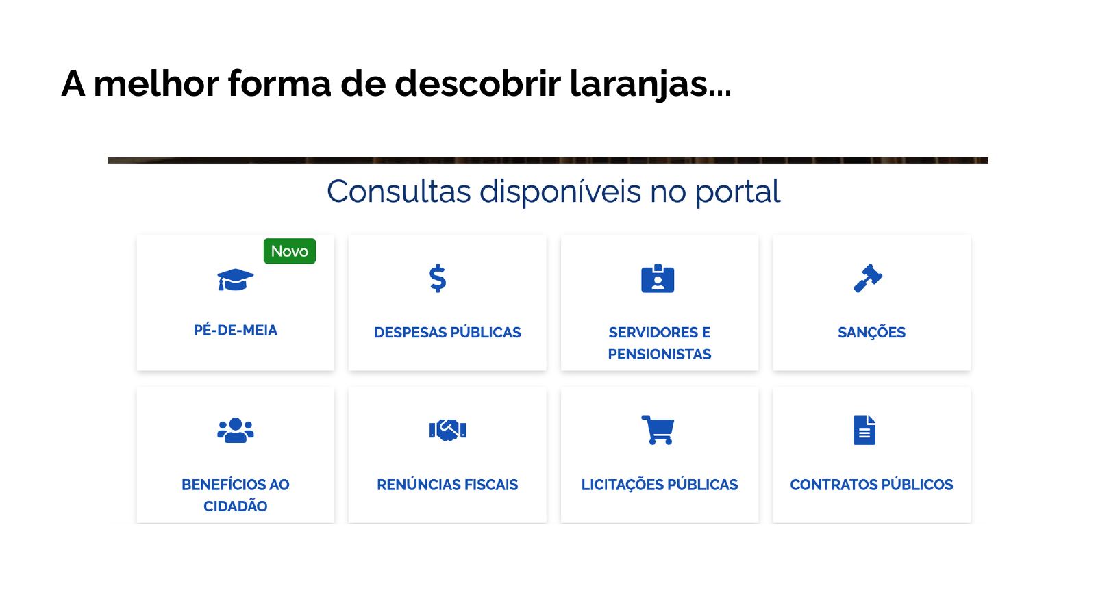 Descobrir laranjas